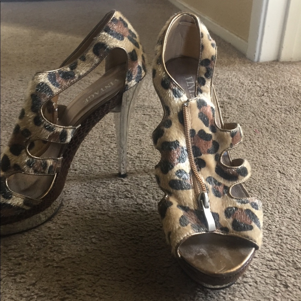 Cheetah Print Stilleto